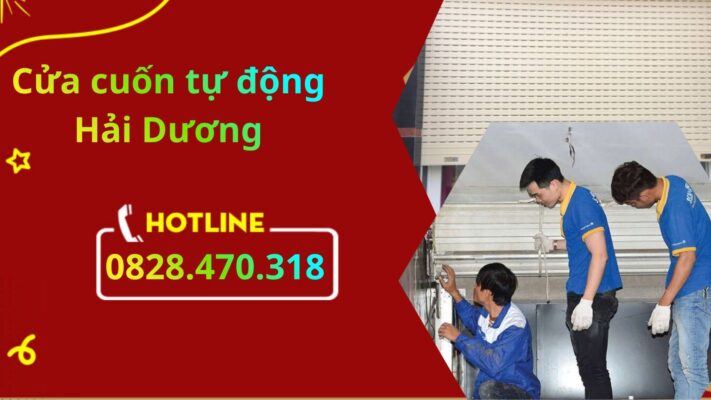 Cửa cuốn tự động Hải Dương