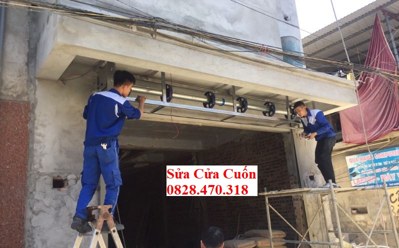 Lắp đặt – Sửa chữa cửa cuốn tại Quang Vinh