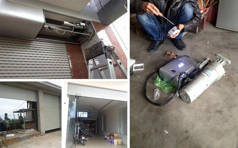 Sửa chữa motor cửa cuốn
