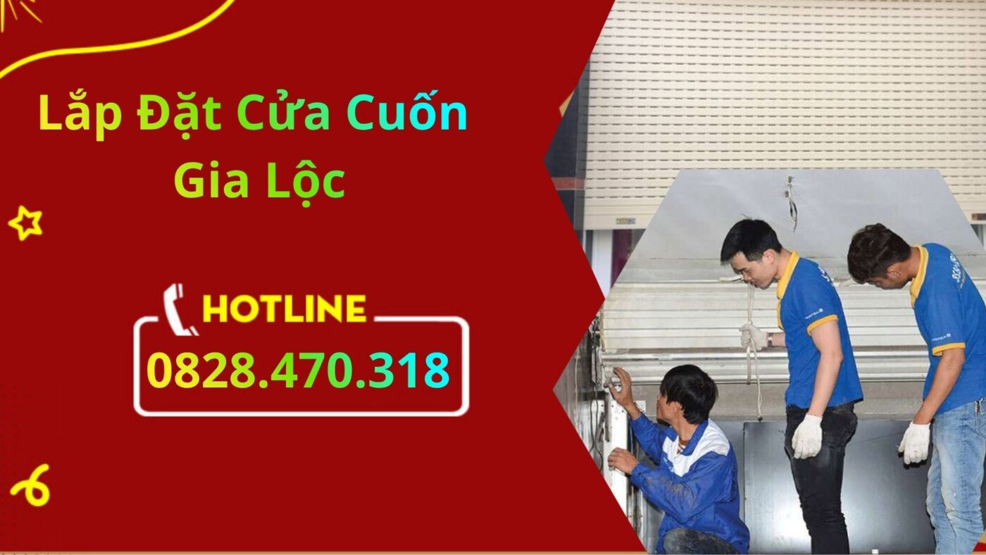 Lắp Đặt Cửa Cuốn Gia Lộc
