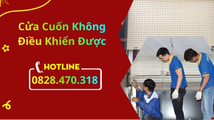 Cửa Cuốn Không Điều Khiển Được