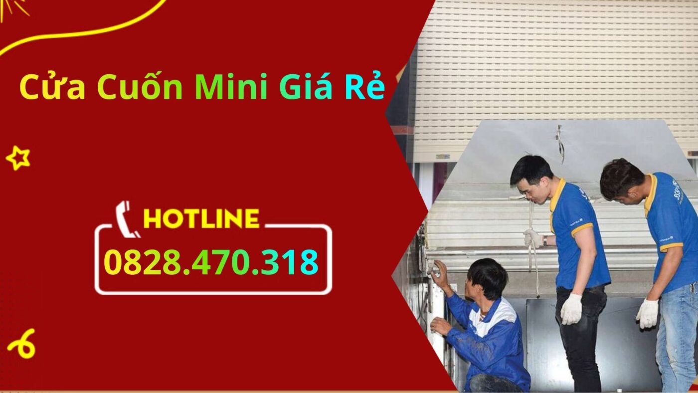 Cửa Cuốn Mini Giá Rẻ